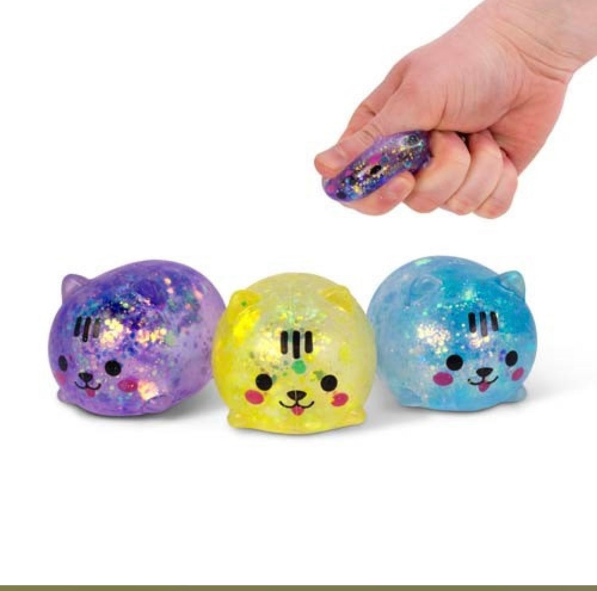 Scrunchems sugar squishy kitties 3pack