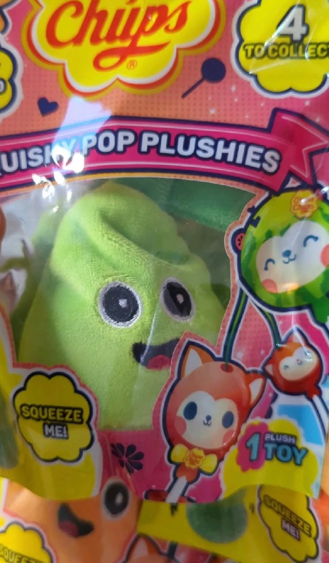 Chupa chups squishy pop plushie