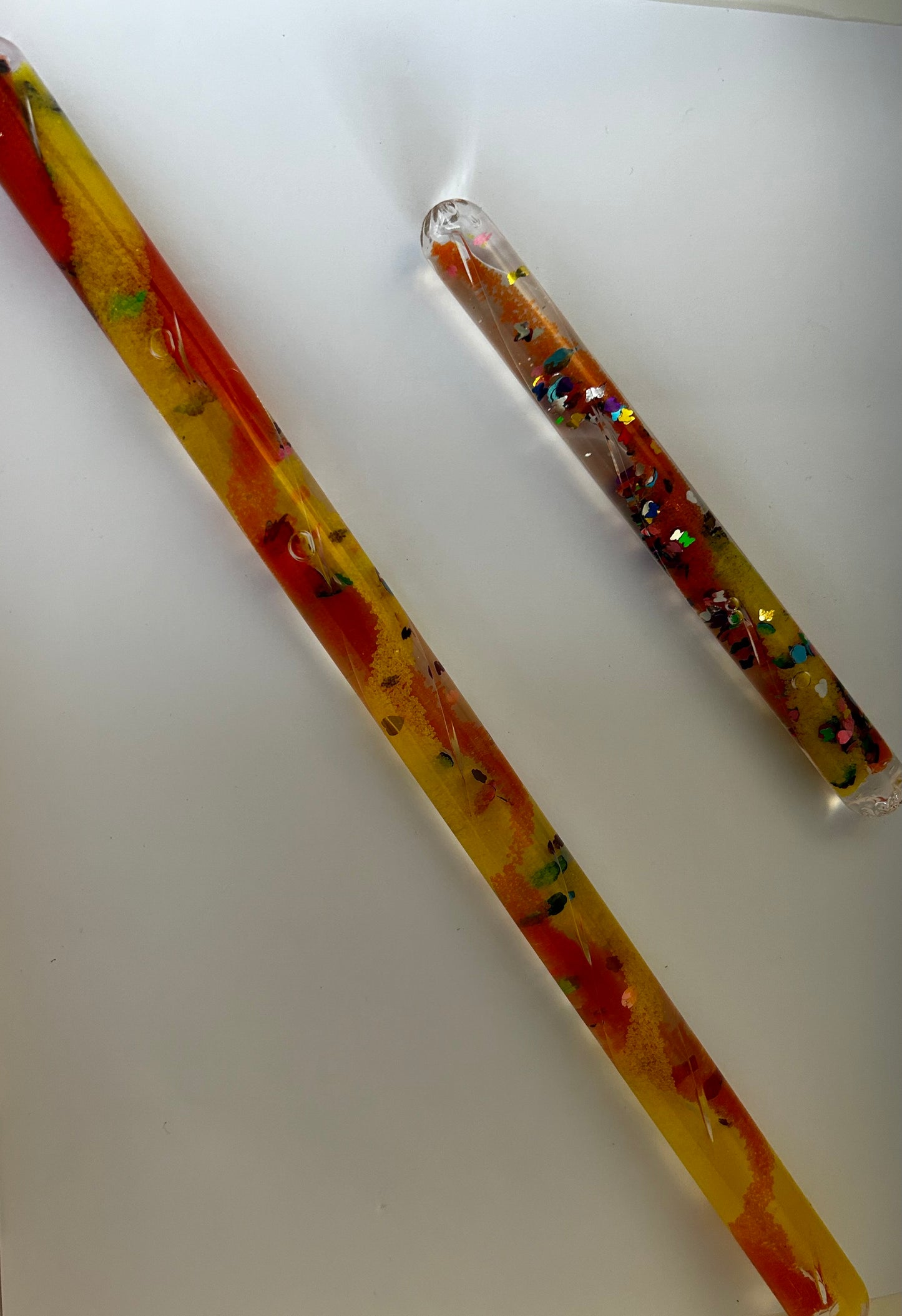 16cm sparkly glitter wand