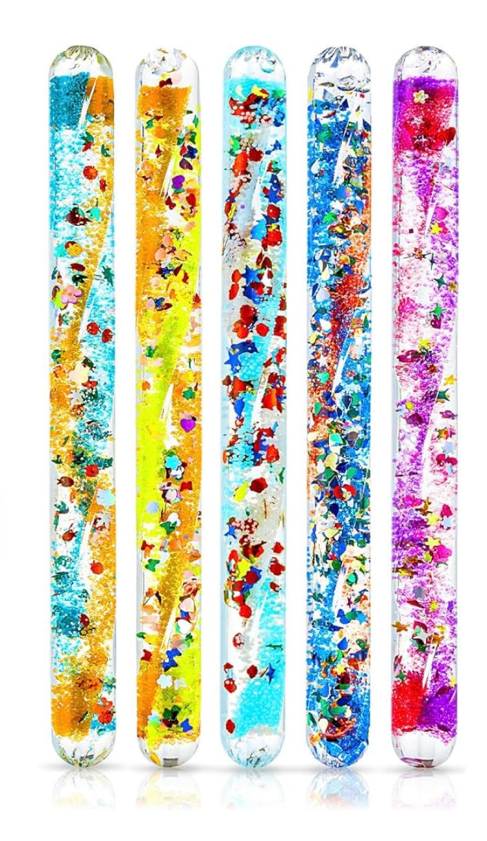 16cm sparkly glitter wand