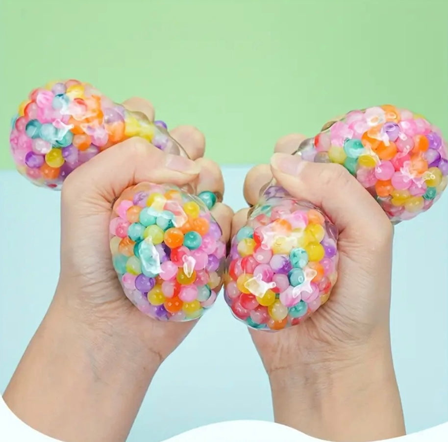 Pastel orbeez liquid filled stressball