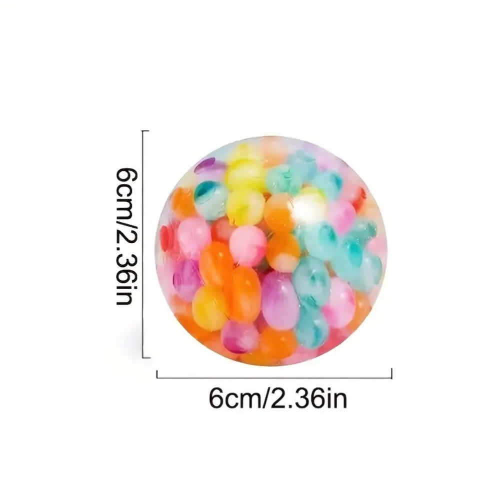 Pastel orbeez liquid filled stressball