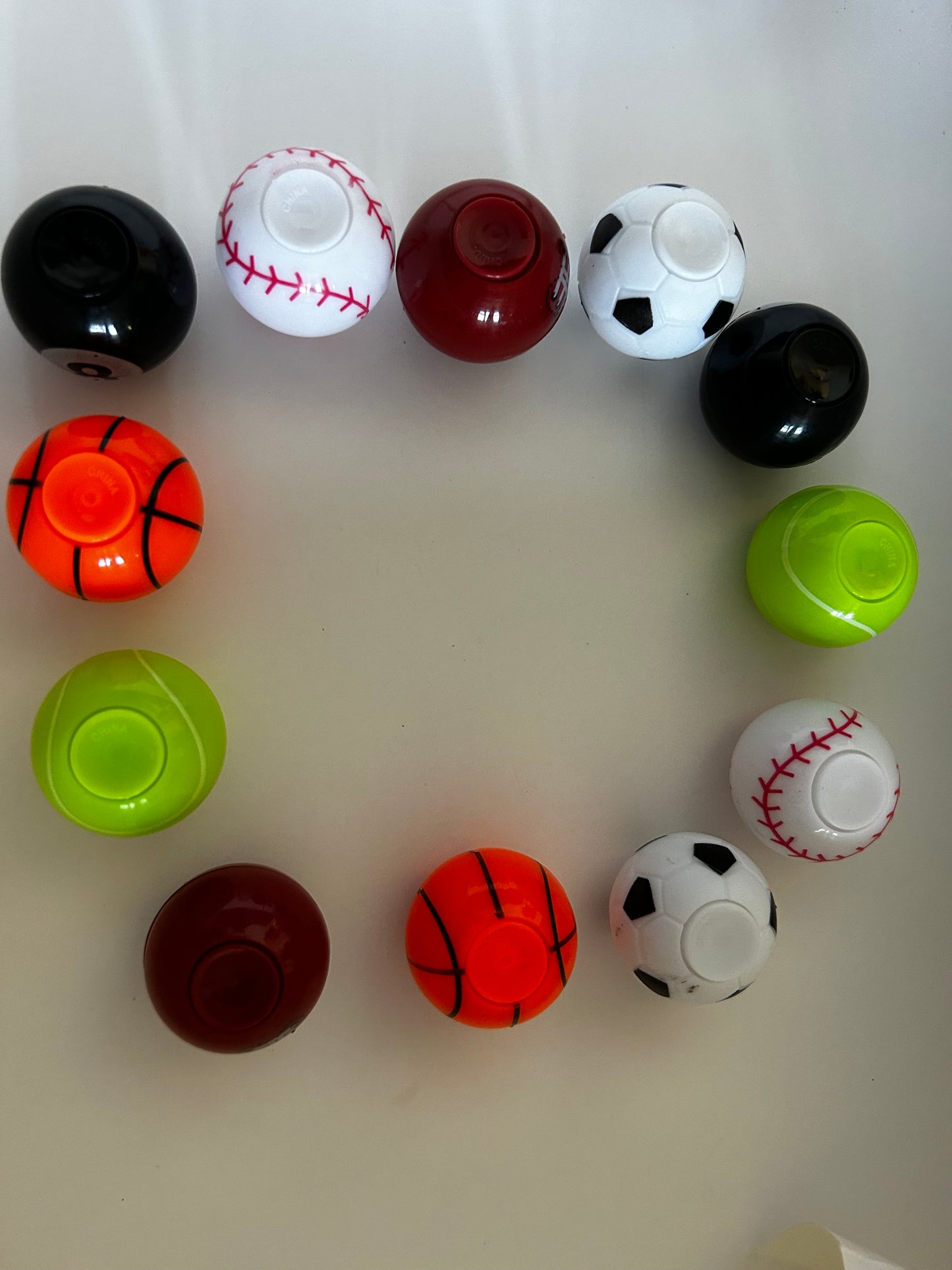 Mini football spinners 2 for £1.50