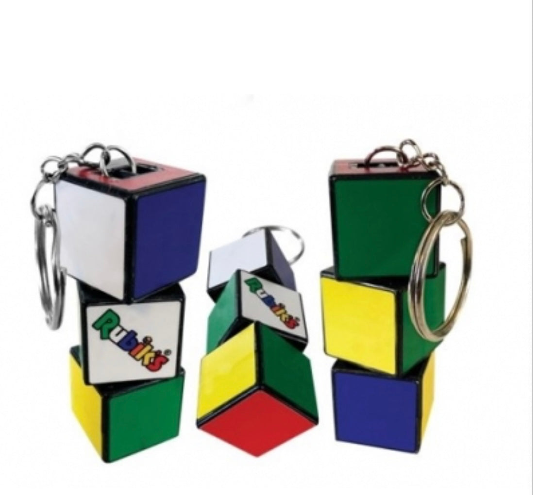 Rubiks keychain twist