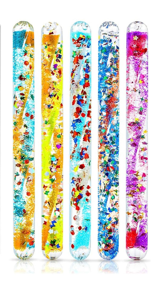 16cm sparkly glitter wand