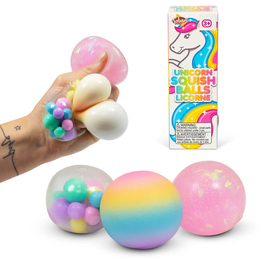 Scrunchems 3 pack unicorn squish balls