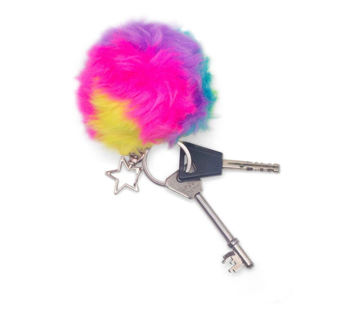 Scrunchems furry squishy keychain