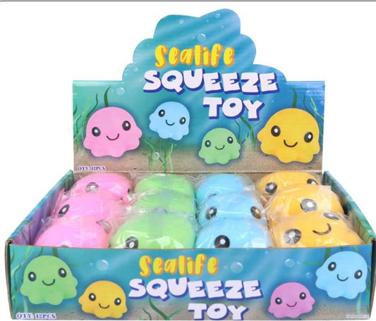 Sealife squeezy octopus fidget