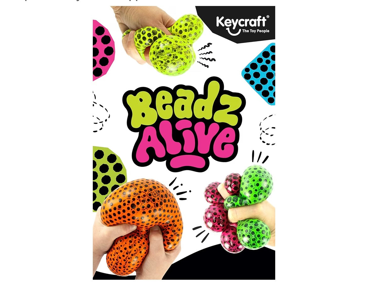 Beadz alive neon squishy cube