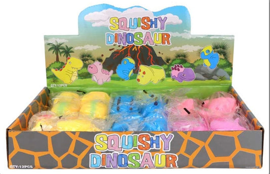 Squishy dinosaur stressball