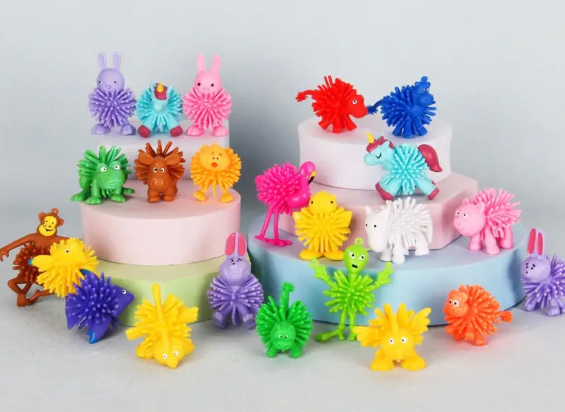 Tactile prickly animals pack of 2