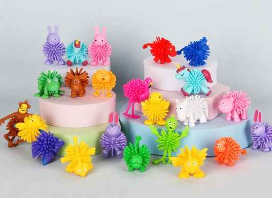 Tactile prickly animals pack of 2