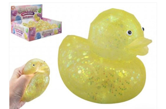 Glitter sugar duck