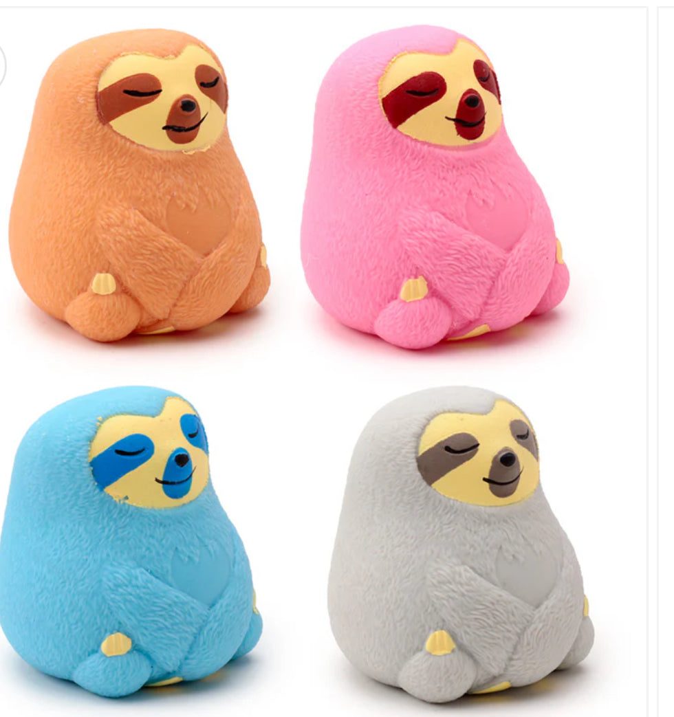 Sugar sloth fidget toy