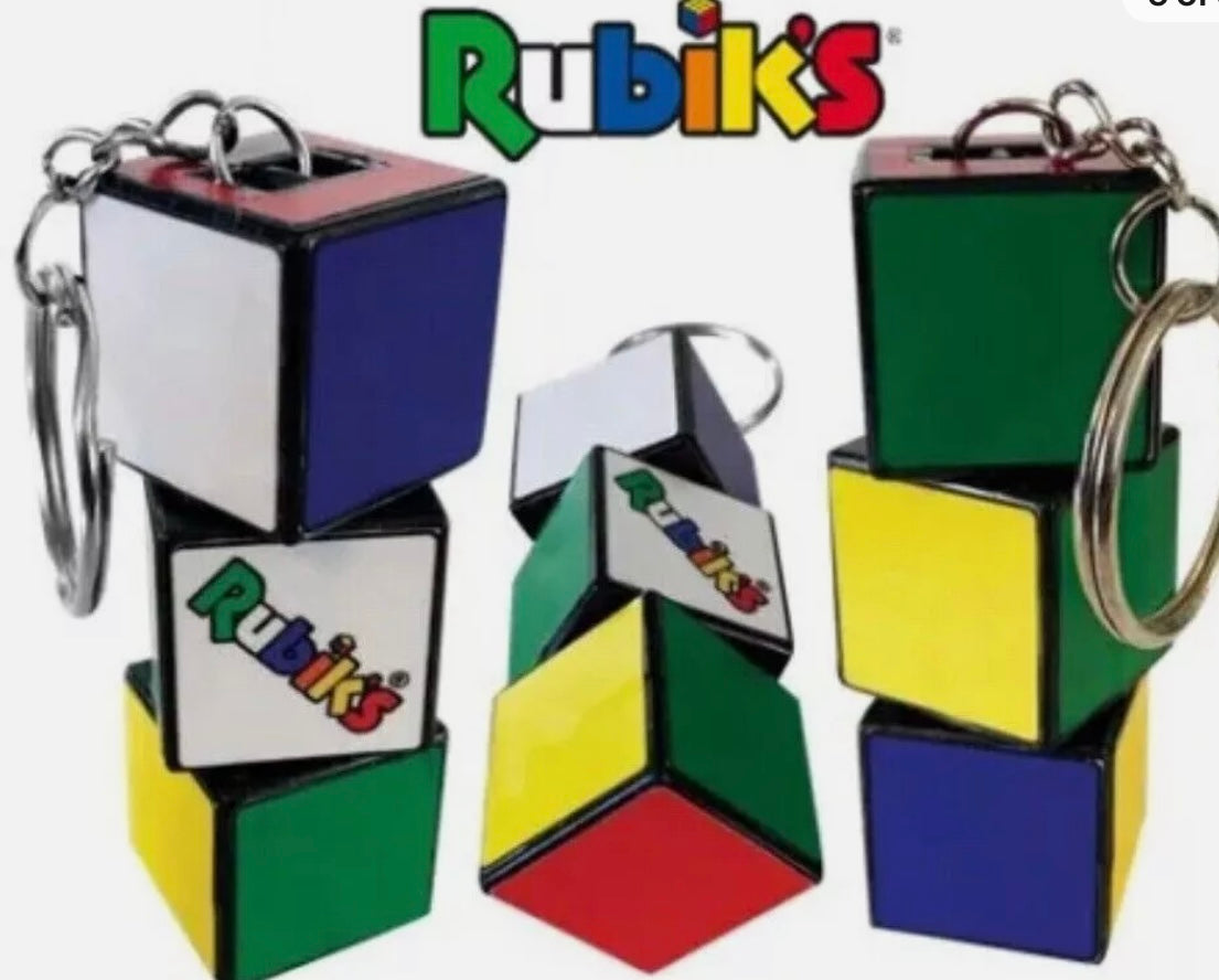 Rubiks keychain twist