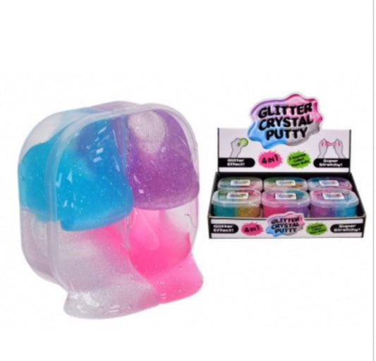 4 in 1 glitter putty 60g