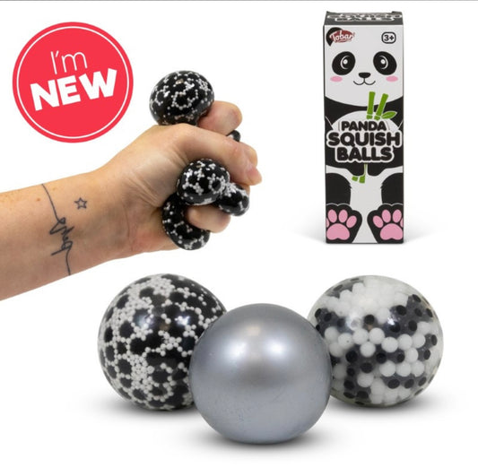 Scrunchems panda squish balls