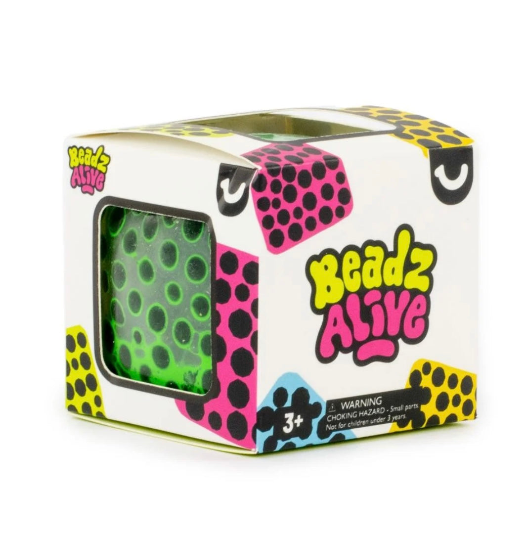 Beadz alive neon squishy cube