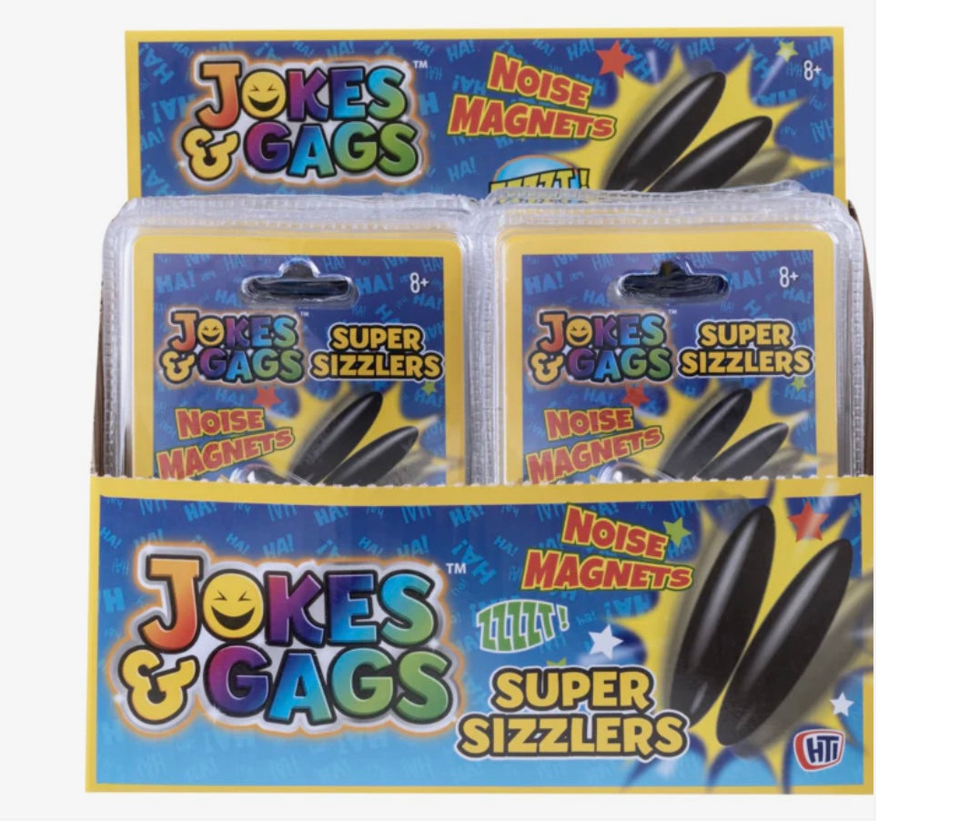 Jokes and gags sizzler magnets