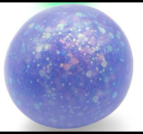 Scrunchems flashing galaxy ball