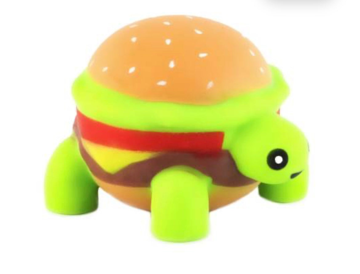 Squishy turtle burger