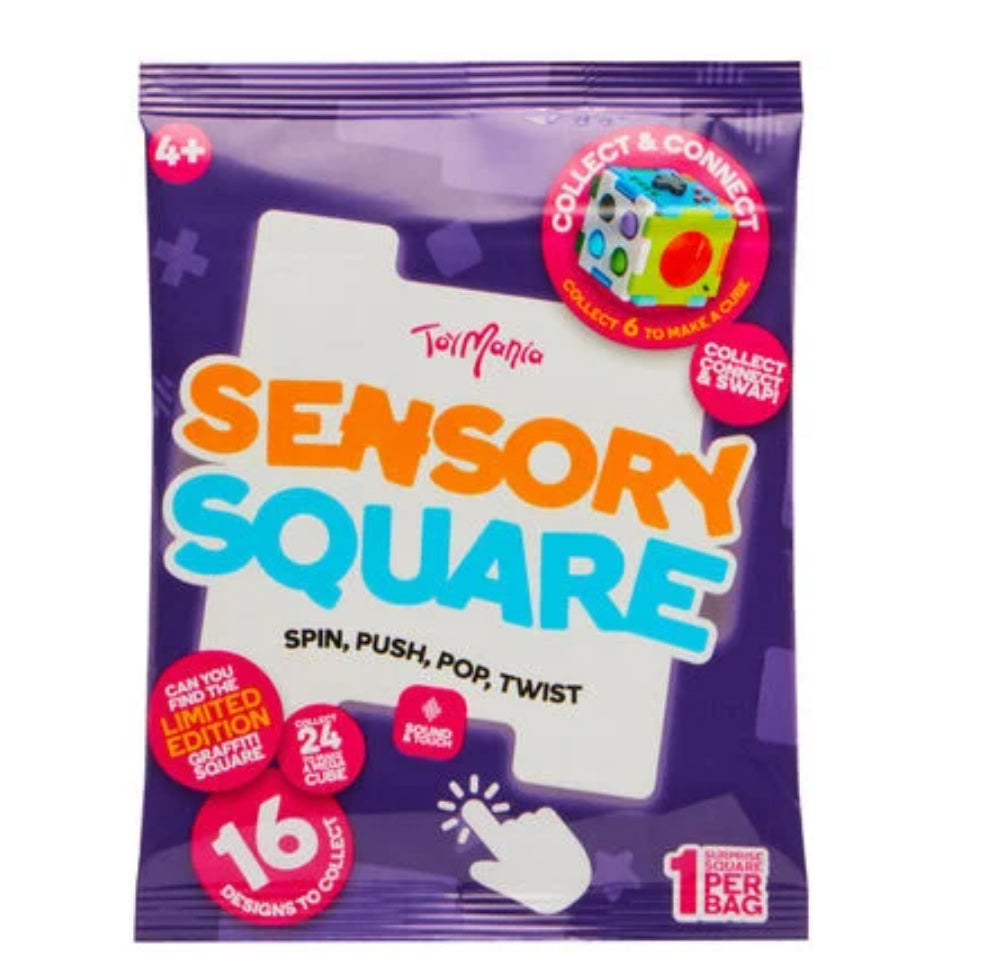 Sensory square blind bag