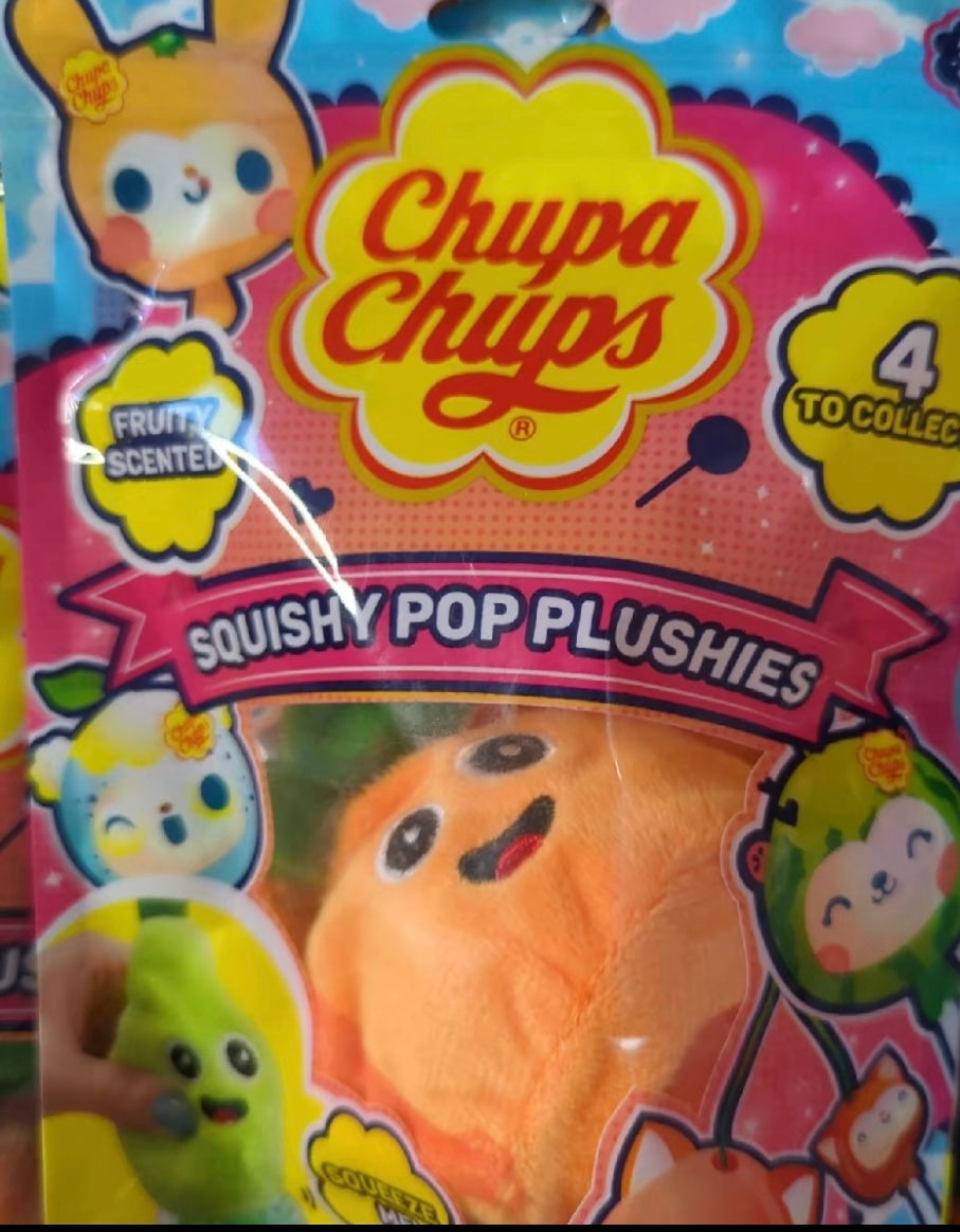 Chupa chups squishy pop plushie