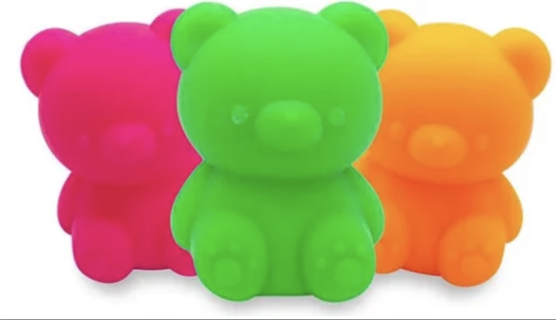 Scrunchems fruity neon scented bear