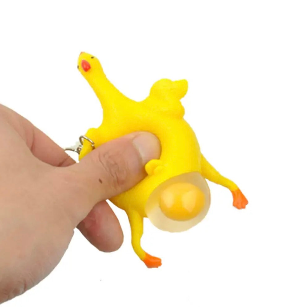 Rubber roaster keychain stressball fidget