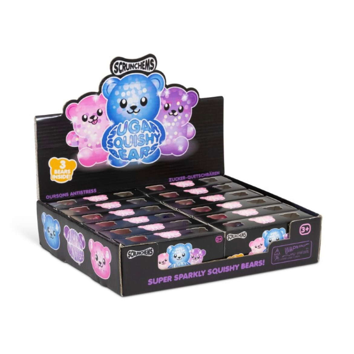 Scrunchems 3pack sugar bears