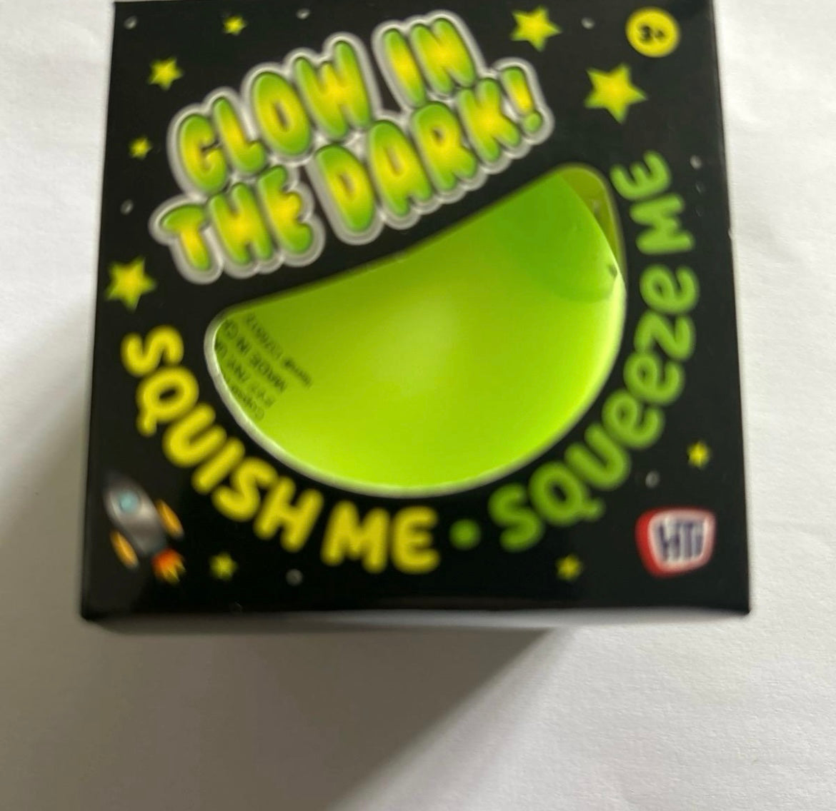 Glow in the dark stress balls