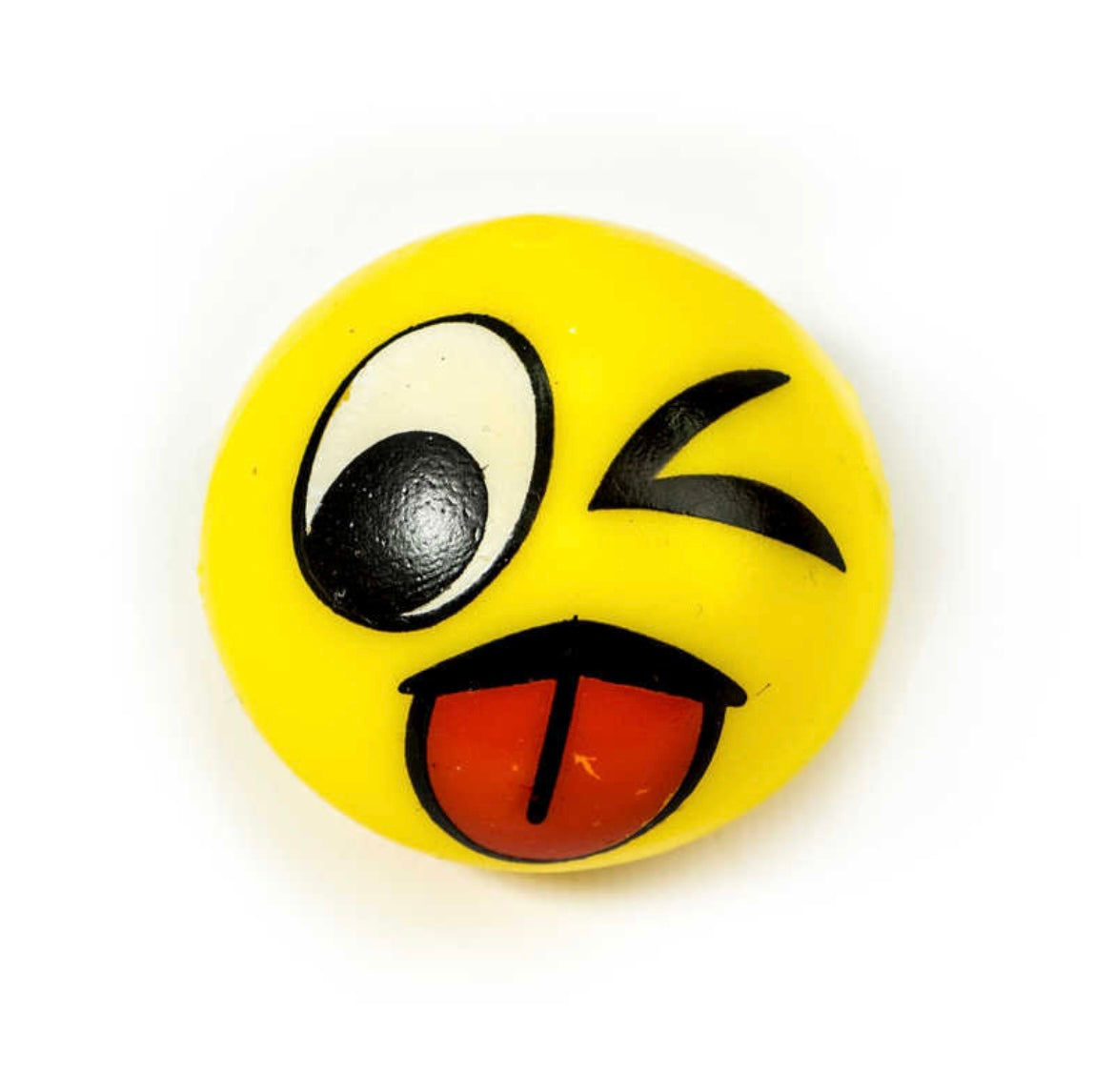 Fun splat ball with emoji faces