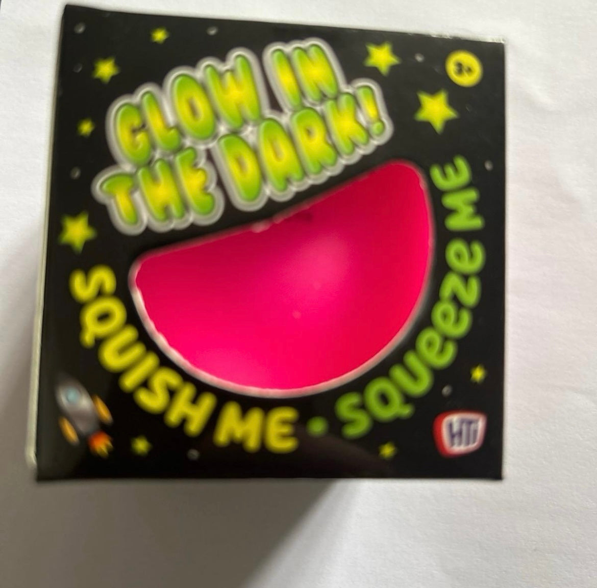 Glow in the dark stress balls