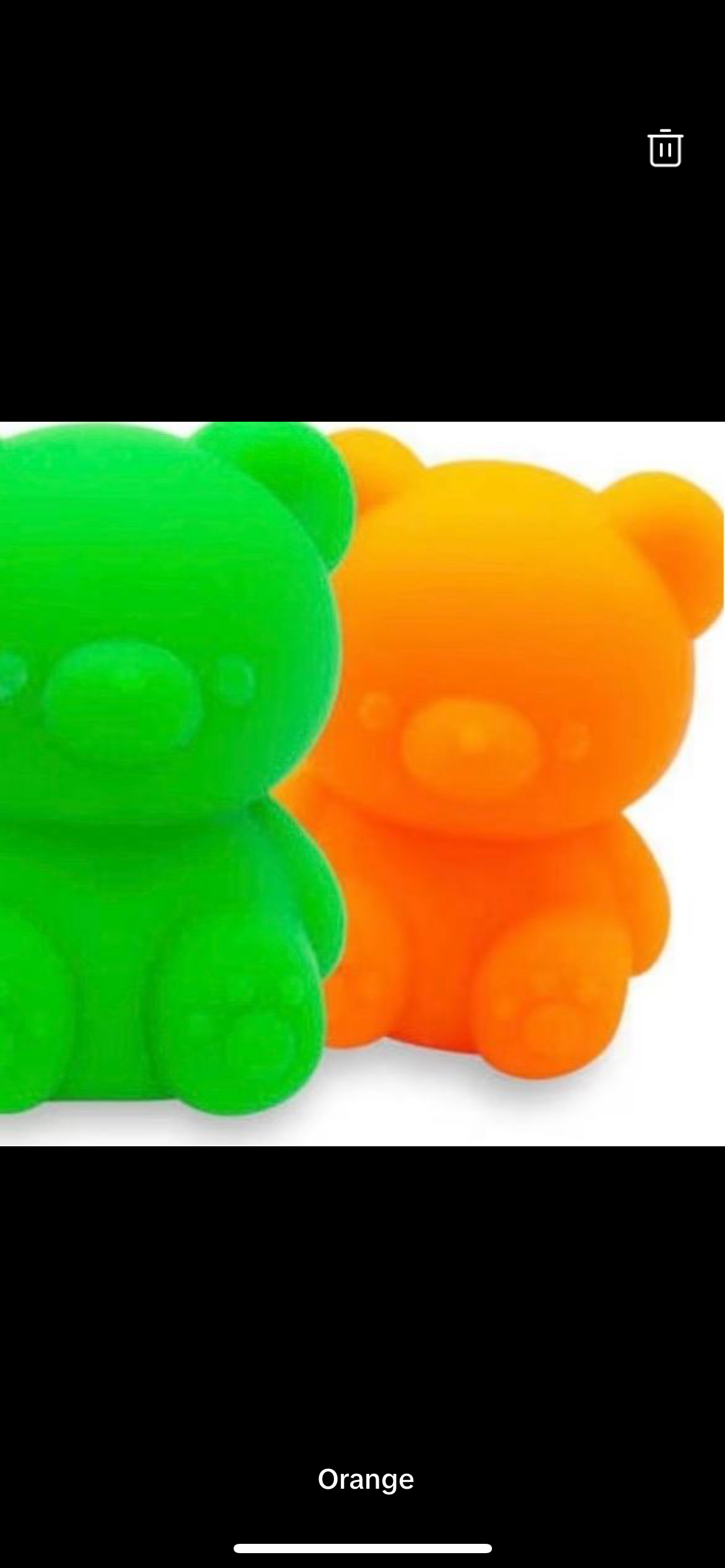 Scrunchems fruity neon scented bear